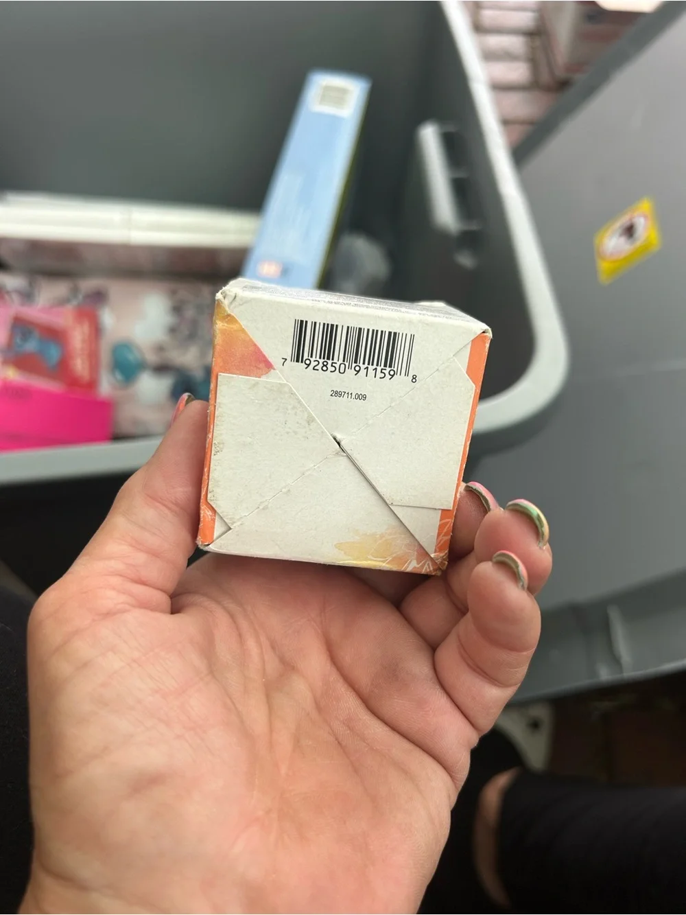 Burt's Bees Gel Cream in White & Yellow-Orange Packaging
